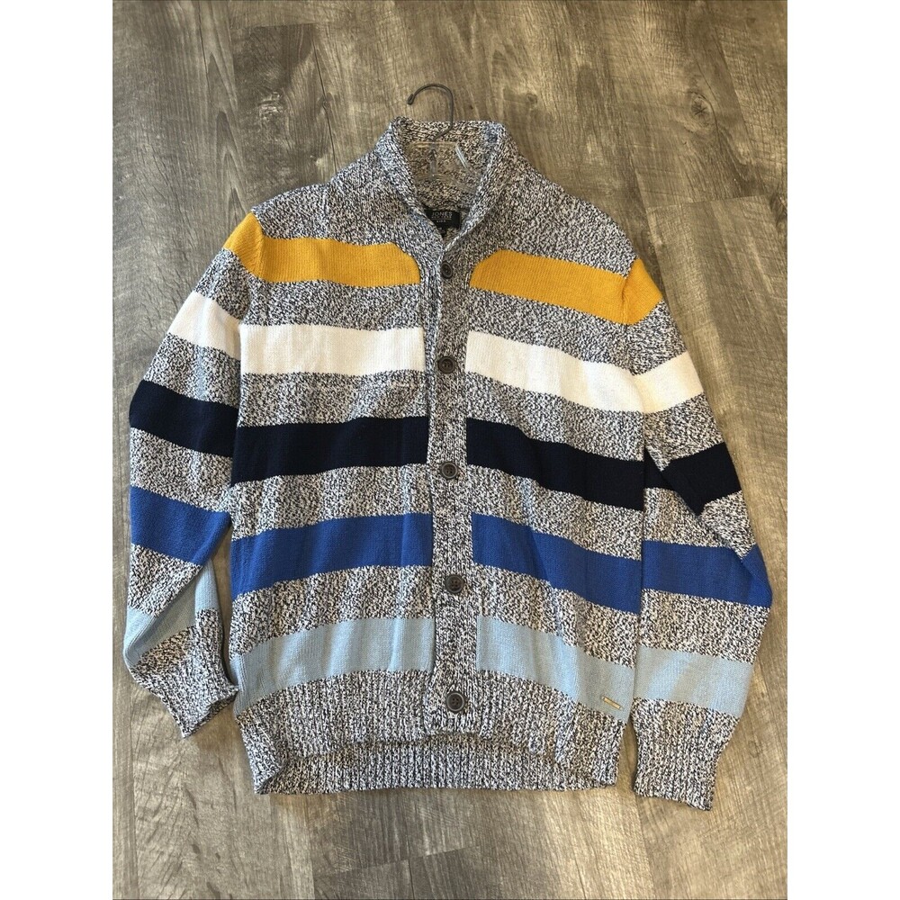 100% Cotton Jones New York Kids Striped Long Sleeve Sweater Sz 18 EUC